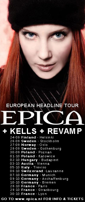 Epica, Kells, ReVamp : Lyon [30.10.2010]