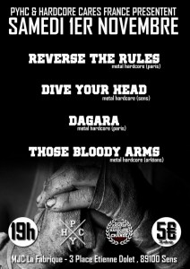 Reverse The Rules + Dive Your Head + Those Bloody Arms + Dagara