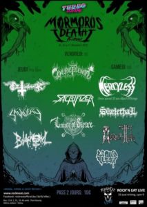 AFFICHE MORMOROS DEATH FEST 2022