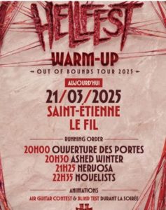 HELLFEST RUNNING ORDER