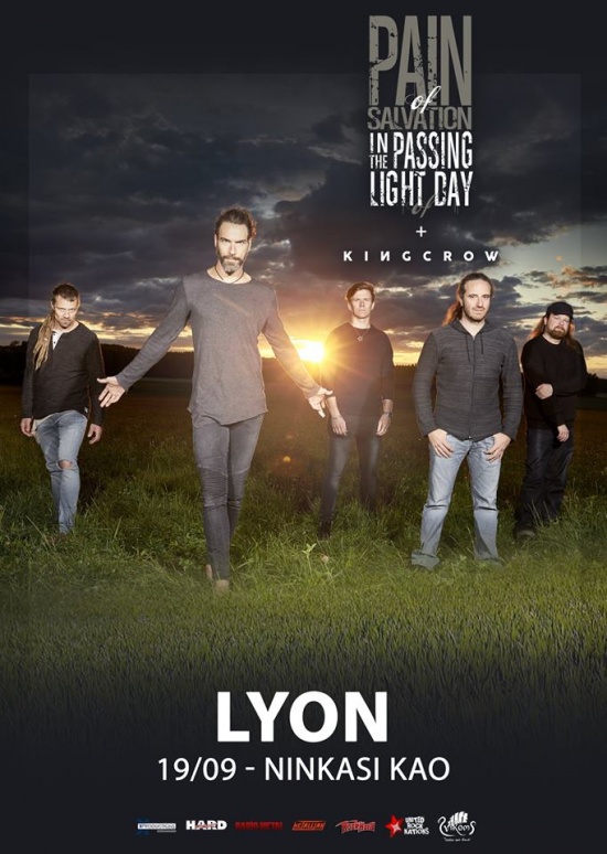 Pain of Salvation + Kingcrow (Lyon, Ninkasi Kao, 19 septembre 2018)