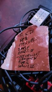 HEXECUTOR SET LIST